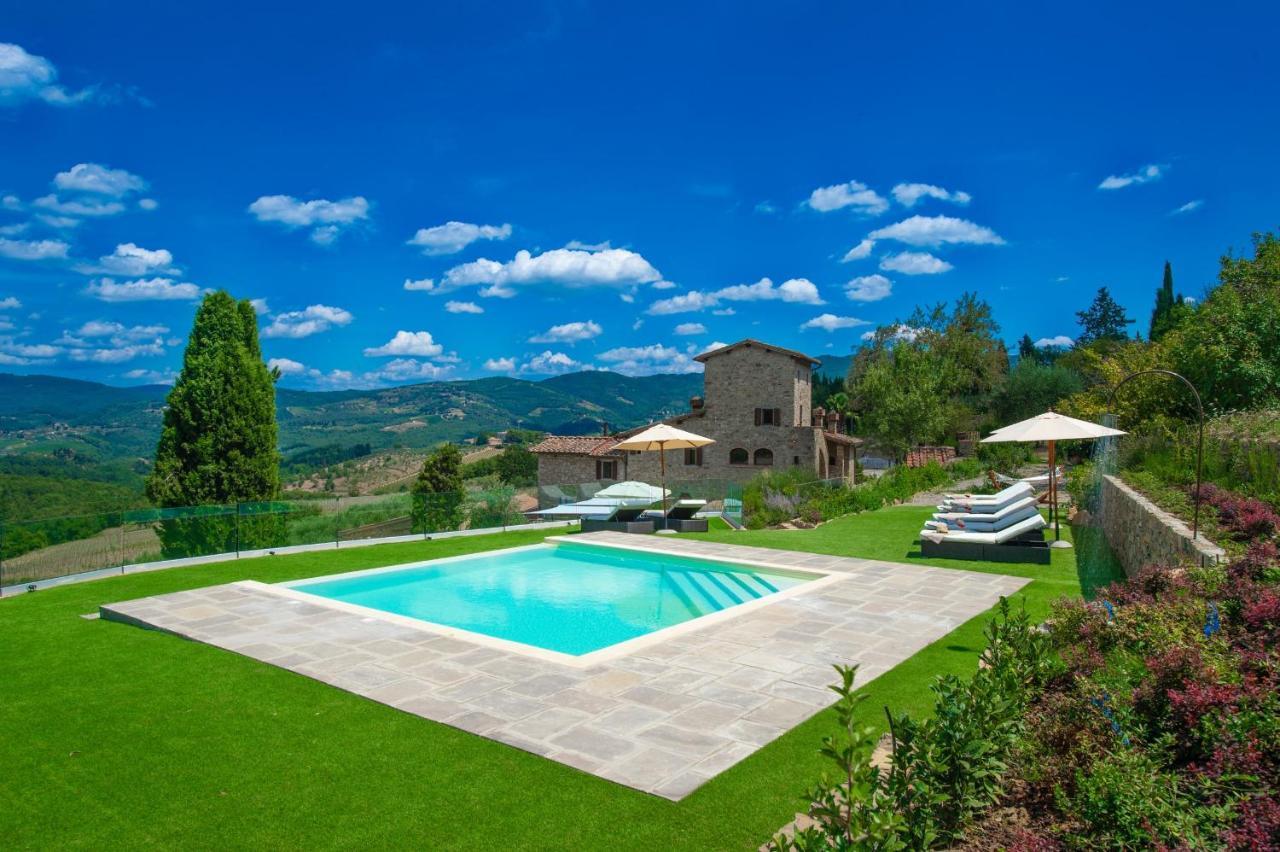 Villa Il Vigneto - Homelike Villas Panzano in Chianti Exteriér fotografie